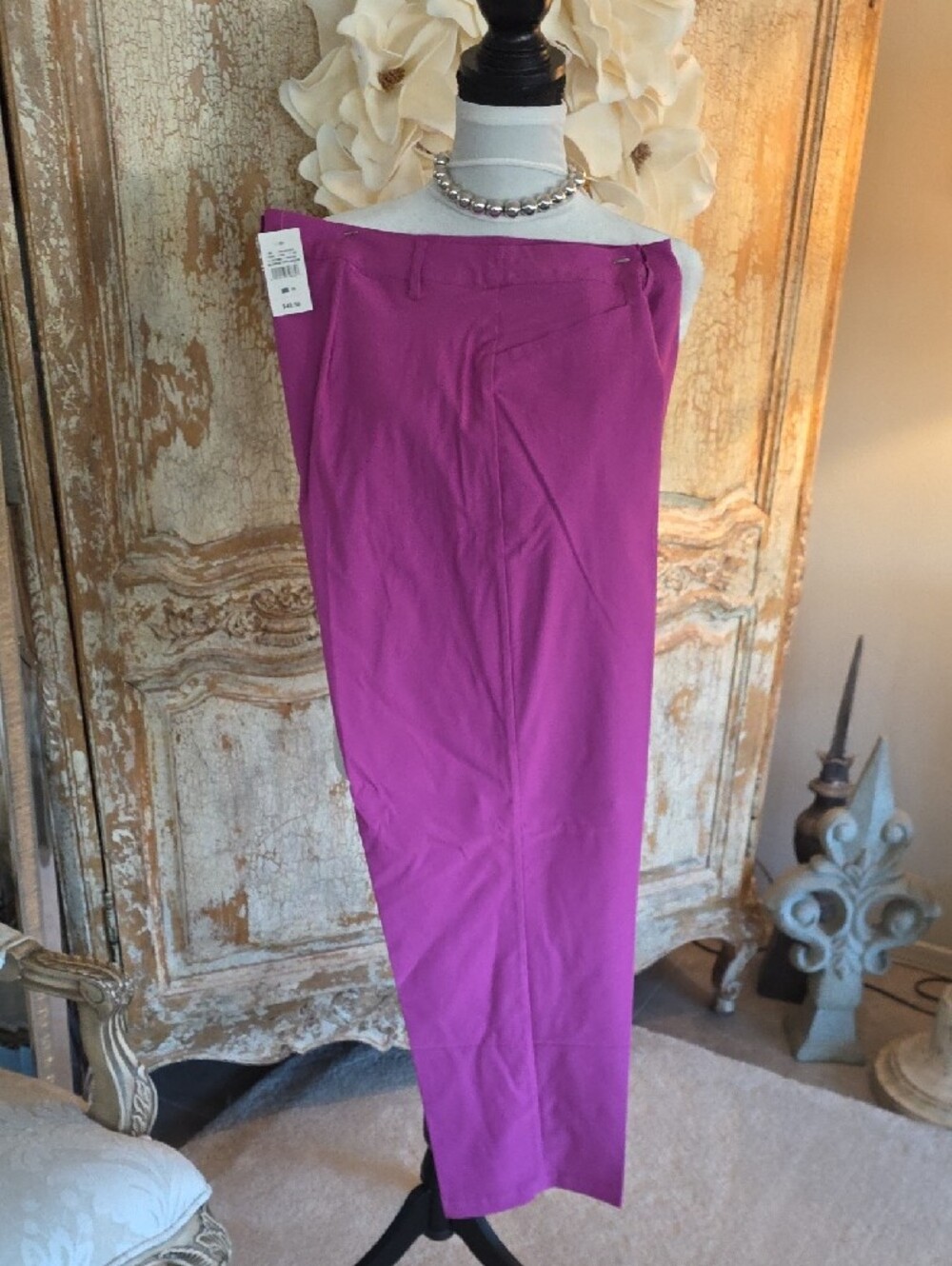 Ashley Stewart Women's Magenta Pants Size 18 - Picture 2 of 12